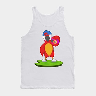 Parrot Music box Music Tank Top